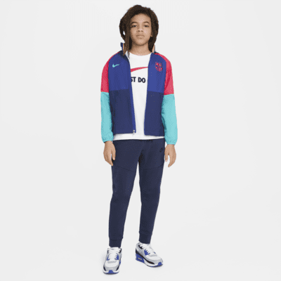 FC Barcelona AWF Big Kids' Soccer Jacket