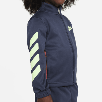 Nike Dri-FIT Colorblocked Toddler 2-Piece Full-Zip Set