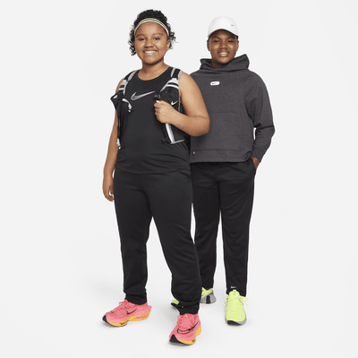 Nike Multi Big Kids' Therma-FIT Open-Hem Training Pants (Extended Size ...