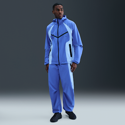 Nike Tech Men's Dri-FIT Woven Color-Block Windrunner Loose Jacket