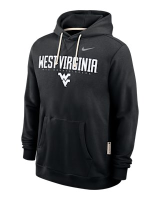 Мужское худи West Virginia Sideline Nike Dri-FIT College Pullover Hoodie