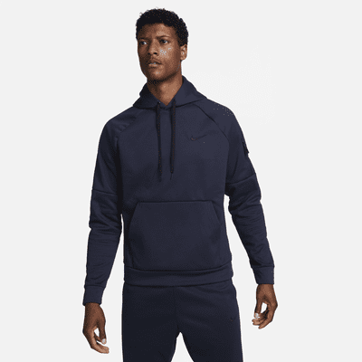 Nike Therma Men's Therma-FIT Hooded Fitness Pullover