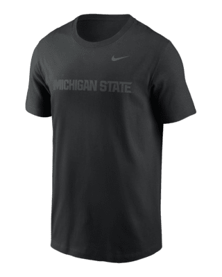 Мужская футболка Michigan State Spartans Primetime Evergreen Wordmark Nike College