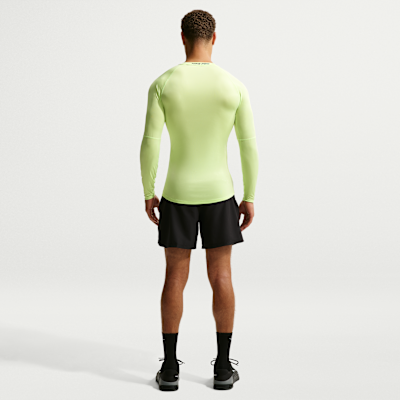 Haut de fitness ajusté à manches longues Dri-FIT Nike Pro pour homme