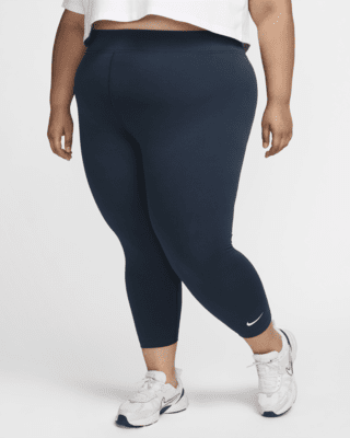 Женские тайтсы Nike Sportswear Classic High-Waisted 7/8 Leggings (Plus Size)