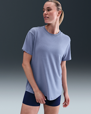 Женские шорты Nike One Relaxed Dri-FIT Short-Sleeve Top