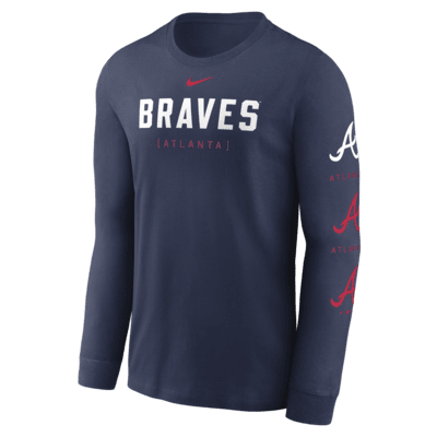 Atlanta Braves Repeater Men's Nike MLB Long-Sleeve T-Shirt