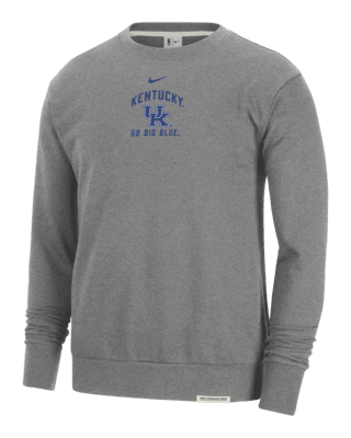 Мужской свитшот Kentucky Standard Issue Nike College Fleece Crew-Neck