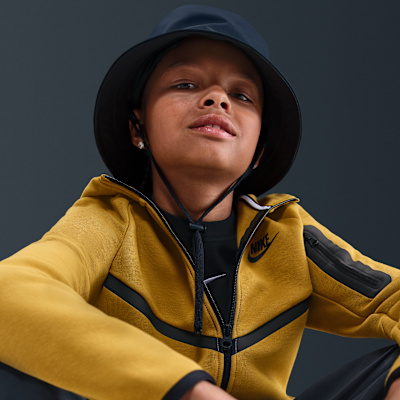 Nike Sportswear Tech Fleece Big Kids' Full-Zip Hoodie