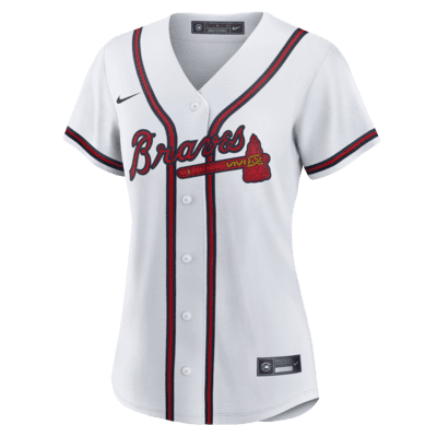 Jersey de béisbol tipo replica para mujer MLB Atlanta Braves (Matt Olson)