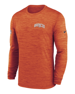 Men's Nike Orange Denver Broncos Team Athletic T-Shirt