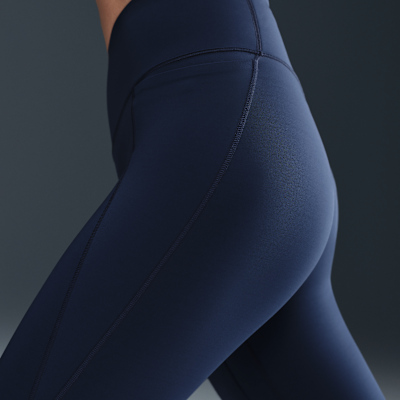 Nike Universa Women's High-Waisted 7/8 Leggings with No Front Seam