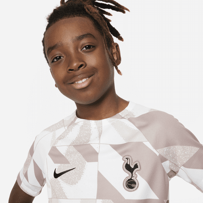 Playera de manga corta de fútbol Nike Dri-FIT para niños talla grande Tottenham Hotspur Academy Pro alternativa