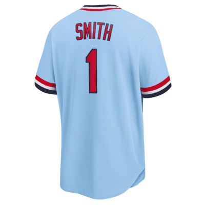 MLB St. Louis Cardinals (Ozzie Smith) Men's Cooperstown Baseball Jersey