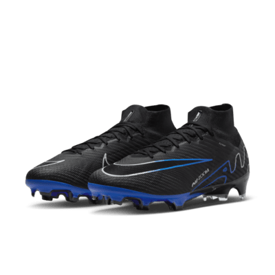 Tacos de fútbol de corte para terreno firme de corte high Nike Mercurial Superfly 9 Elite