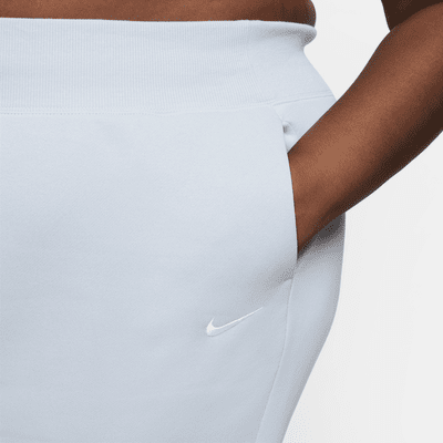 Nike Sportswear Phoenix Fleece Women's High-Waisted Oversized Tracksuit Bottoms (Plus Size)