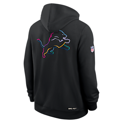 Detroit Lions Crucial Catch Sideline Men's Nike Dri-FIT NFL Pullover Hoodie