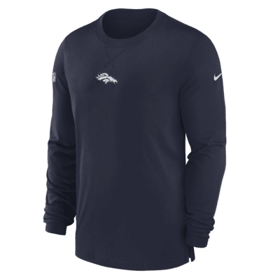 Denver Broncos Sideline Men’s Nike Dri-FIT NFL Long-Sleeve Top. Nike.com