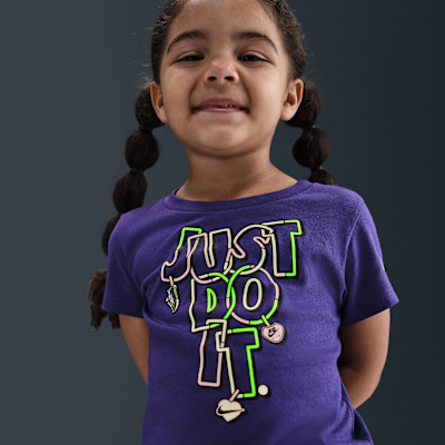 Nike Toddler "Just Do It" Charm T-Shirt