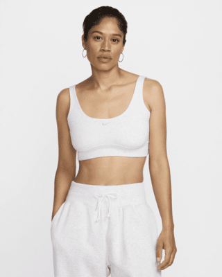 Женские  Nike Sportswear Chill Terry Slim French Terry Cropped Tank