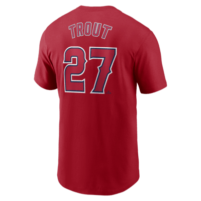 Mike Trout Los Angeles Angels Fuse Men's Nike MLB T-Shirt