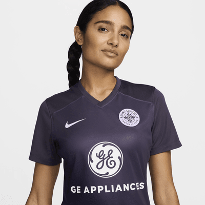 Jersey de fútbol Nike Dri-FIT Replica de la NWSL del Racing Louisville FC segunda equipación 2024 Stadium para mujer