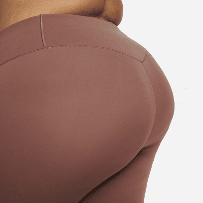 Leggings de cintura alta de 7/8 de baja sujeción para mujer Nike Zenvy (talla grande)