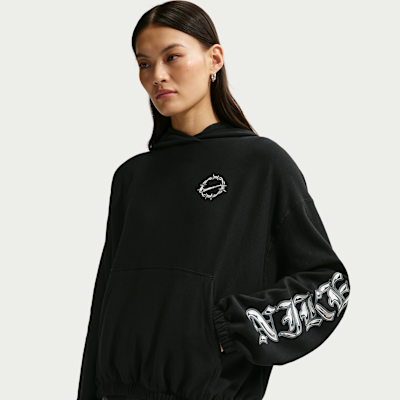 Sudadera con gorro sin cierre Nike Sportswear de French Terry oversized para mujer