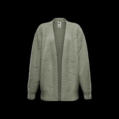 Cardigan oversize in maglia Nike Sportswear Phoenix Cozy Bouclé – Donna