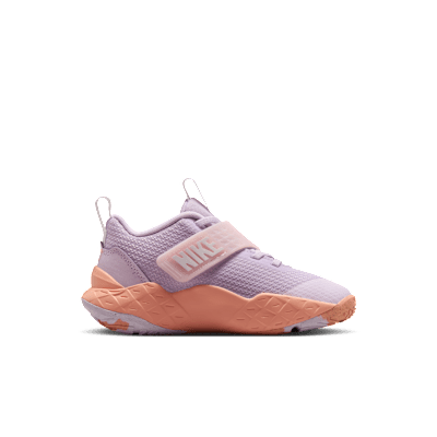 Nike Team Hustle D 12 Tenis para niños de preescolar