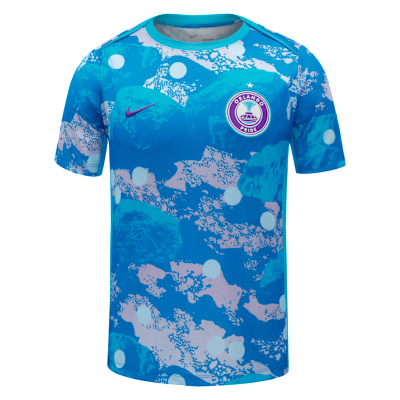 Orlando Pride Men's Nike NWSL Short-Sleeve Pre-Match Top