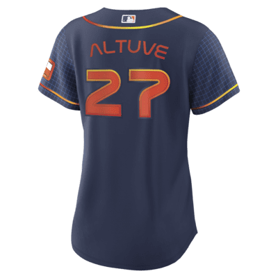 MLB Houston Astros City Connect (Jose Altuve) Women's Replica