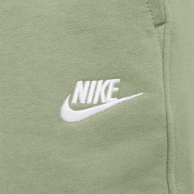 Shorts de French Terry para niños talla grande Nike Sportswear Club Fleece