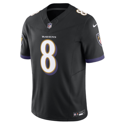 Jersey de fútbol americano Nike Dri-FIT de la NFL Limited para hombre Lamar Jackson Baltimore Ravens