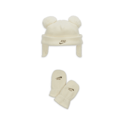Nike Two-Pom Peak Baby Trapper Set