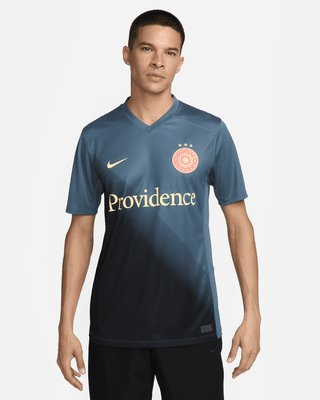 Мужские джерси Portland Thorns FC 2024 Stadium Secondary Nike Dri-FIT NWSL Replica Jersey