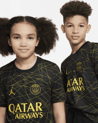 Nike PSG X Jordan 2020-21 Fourth Youth Stadium Jersey