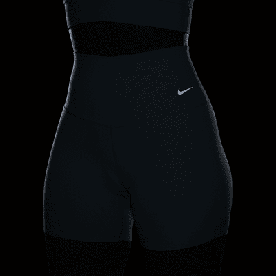 Shorts de ciclismo de cintura alta de 13 cm con sujeción suave para mujer Nike Zenvy