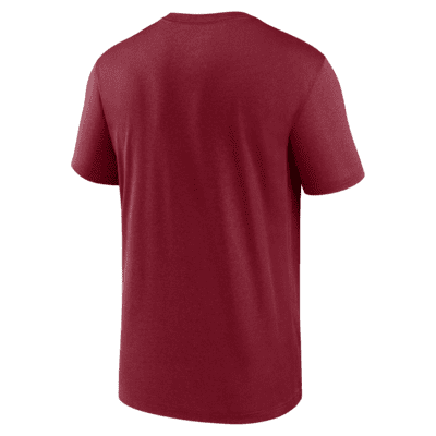 Nike Men's Dri-Fit Sideline Team (NFL Arizona Cardinals) T-Shirt in Red, Size: Large | 00LS6ED9C-076