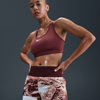 Nike Trail Pantalons curts de running de tir mitjà amb eslip integrat Dri-FIT de 10 cm - Dona