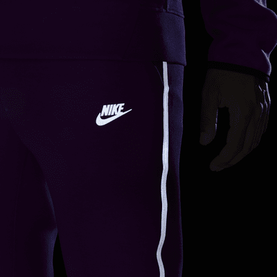 Nike Tech Jogger de tejido Fleece con detalles de diseño reflectante - Hombre