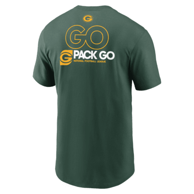 Green Bay Packers Team Outline Essential T-Shirt Men's Nike NFL T-Shirt