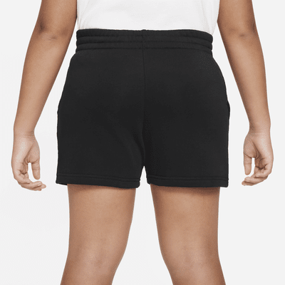 Shorts de French Terry de 13 cm para niña talla grande  (tallas amplias) Nike Sportswear Club Fleece