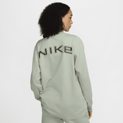 Playera de manga larga holgada para mujer Nike Sportswear