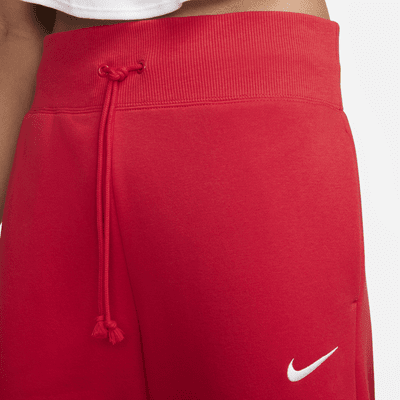 Nike Sportswear Phoenix Fleece Women's High-Waisted Wide-Leg Tracksuit Bottoms