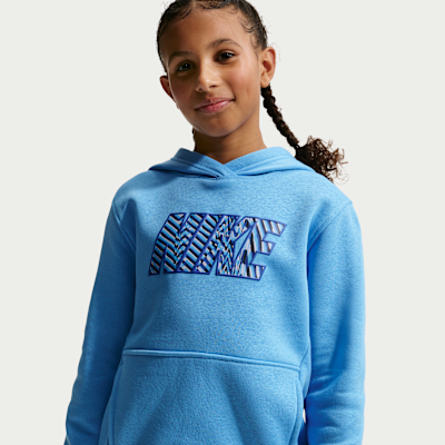 Sudadera con gorro para niños talla grande Nike Sportswear Club Fleece