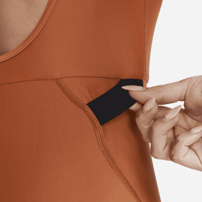 Traje de baño con piernas para mujer Nike Fusion