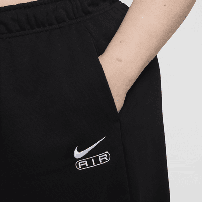 Shorts de French Terry de tiro medio de 15 cm para mujer (talla grande) Nike Air