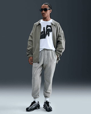 Мужские  Nike Club Cuffed Brushed Fleece Pants