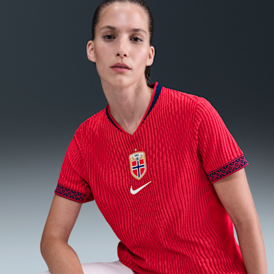 Norway 2025 Match Home (Women's Team) Women's Nike Dri-FIT ADV Football Authentic Shirt